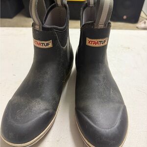 Black XTRATUF Ankle deck boot size 9